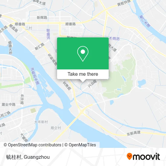毓桂村 map
