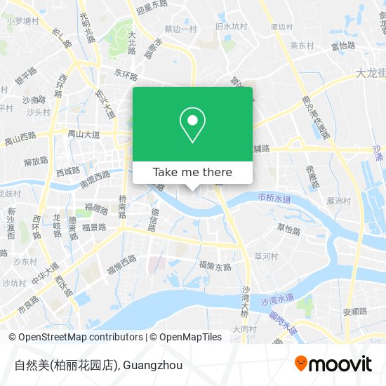 自然美(柏丽花园店) map