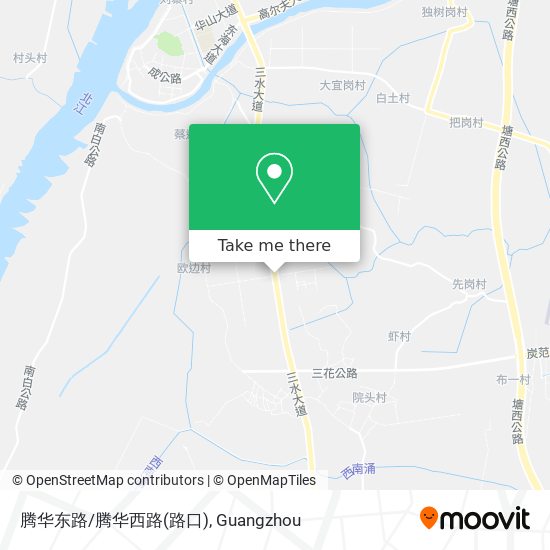 腾华东路/腾华西路(路口) map