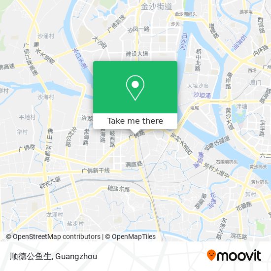 顺德公鱼生 map