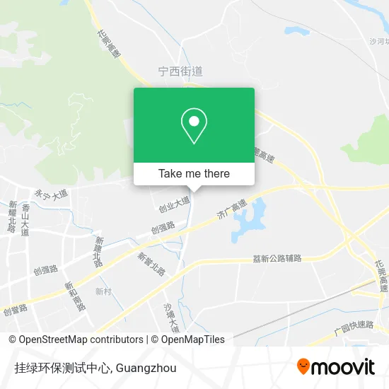 挂绿环保测试中心 map