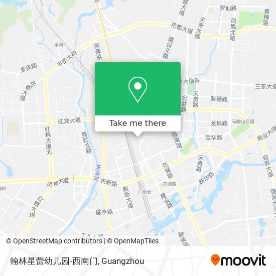 翰林星蕾幼儿园-西南门 map