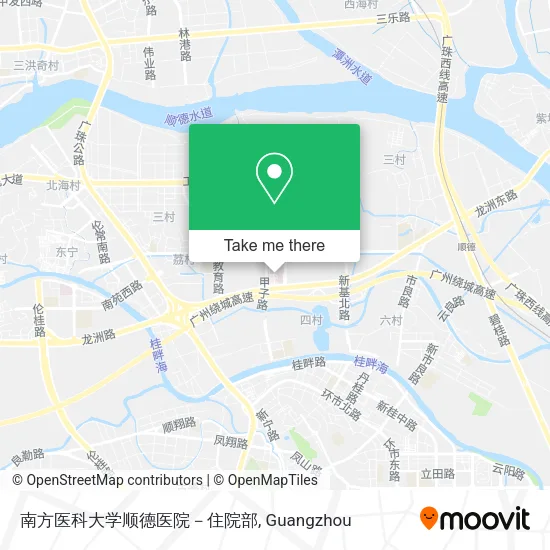 南方医科大学顺德医院－住院部 map