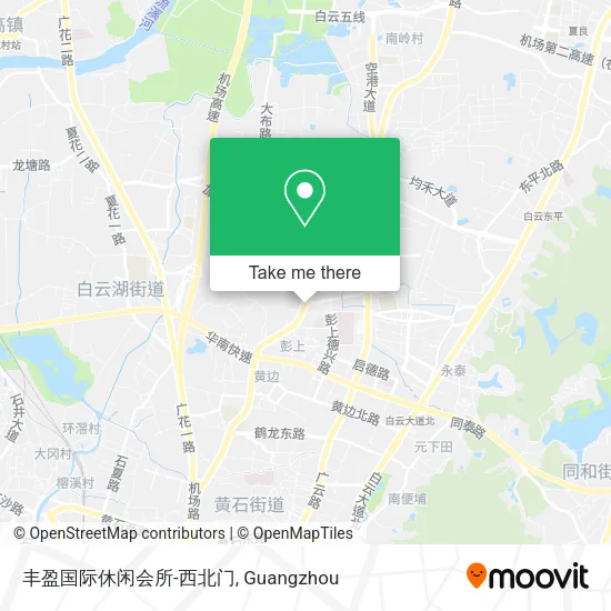 丰盈国际休闲会所-西北门 map