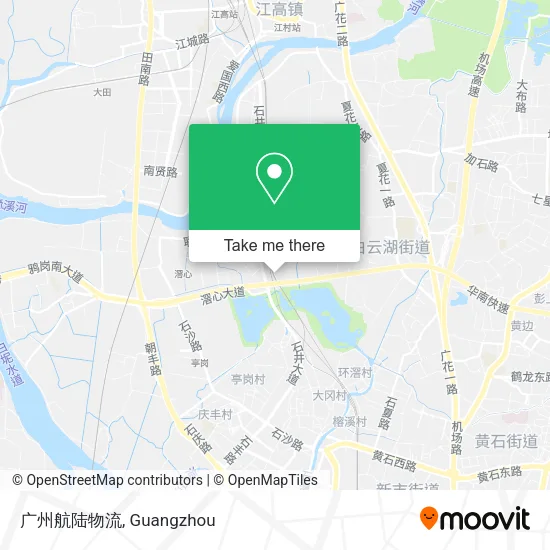 广州航陆物流 map