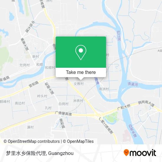梦里水乡保险代理 map