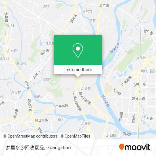 梦里水乡回收废品 map