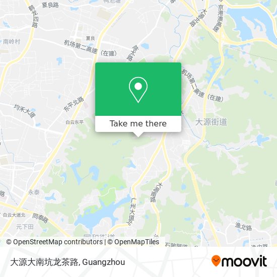 大源大南坑龙茶路 map
