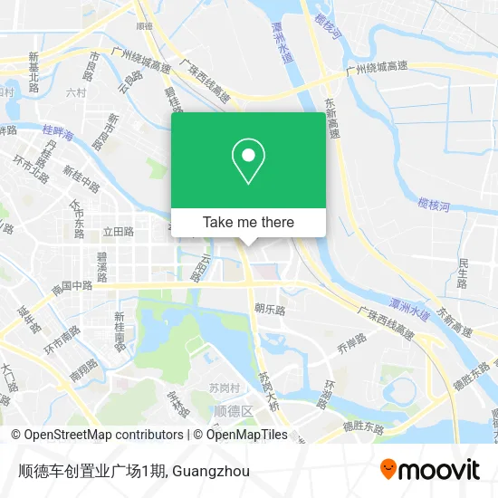 顺德车创置业广场1期 map
