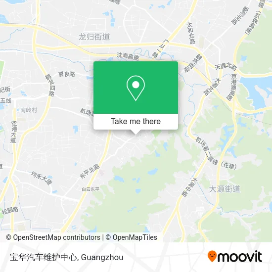 宝华汽车维护中心 map