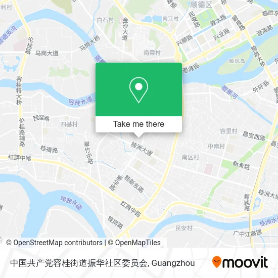 中国共产党容桂街道振华社区委员会 map