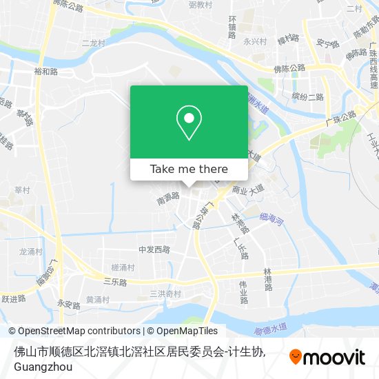 佛山市顺德区北滘镇北滘社区居民委员会-计生协 map