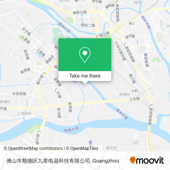 佛山市顺德区九星电器科技有限公司 map