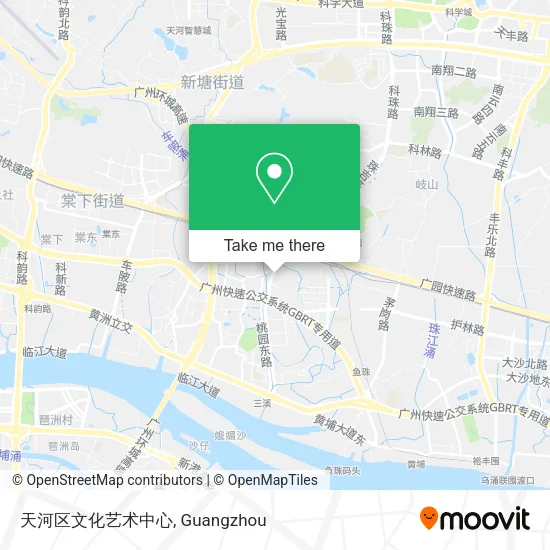 天河区文化艺术中心 map