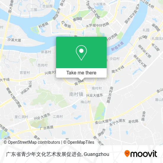 广东省青少年文化艺术发展促进会 map