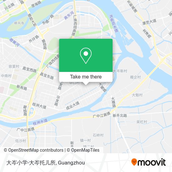 大岑小学-大岑托儿所 map