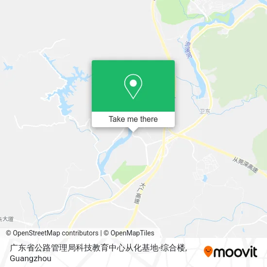 广东省公路管理局科技教育中心从化基地-综合楼 map