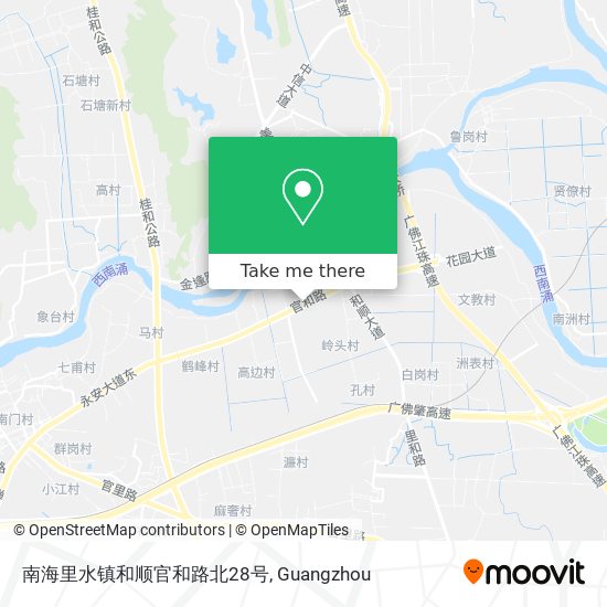 南海里水镇和顺官和路北28号 map