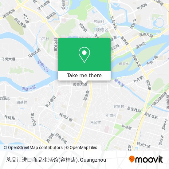 茗品汇进口商品生活馆(容桂店) map