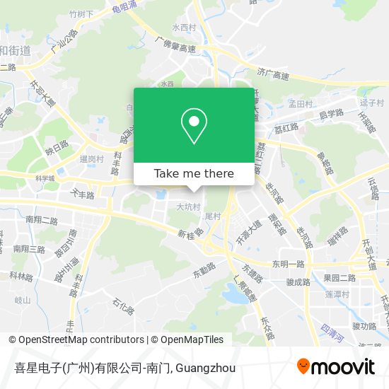 喜星电子(广州)有限公司-南门 map