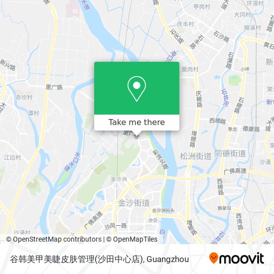 谷韩美甲美睫皮肤管理(沙田中心店) map