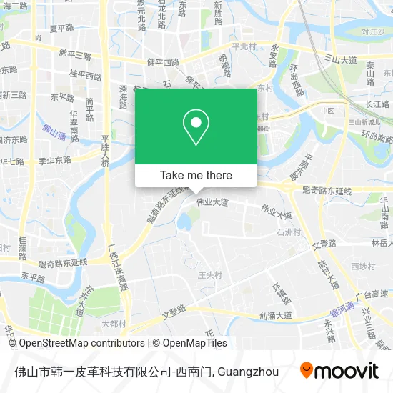 佛山市韩一皮革科技有限公司-西南门 map