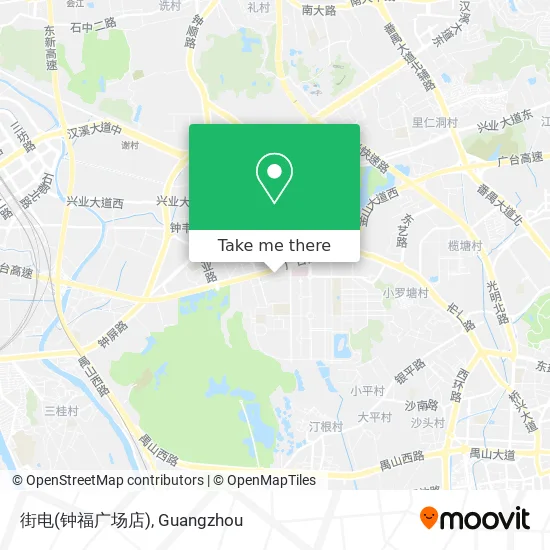 街电(钟福广场店) map