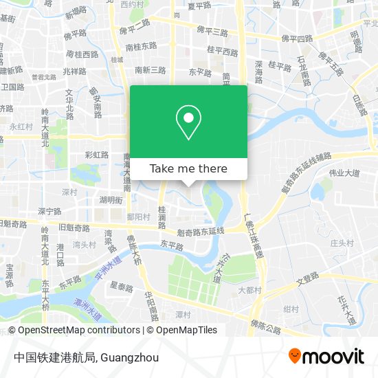 中国铁建港航局 map