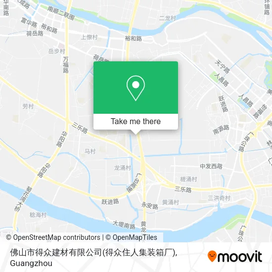佛山市得众建材有限公司(得众住人集装箱厂) map