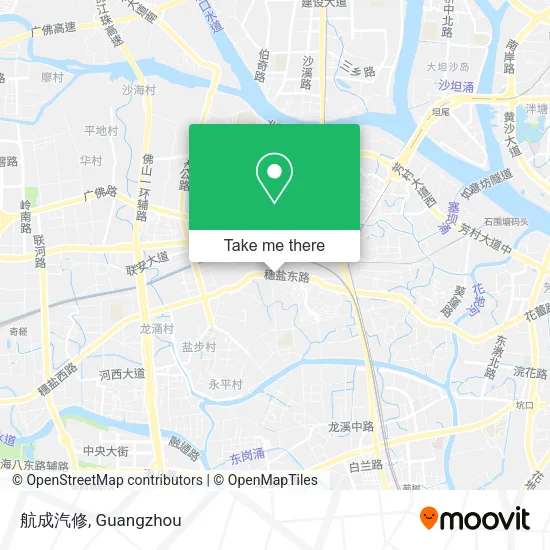 航成汽修 map
