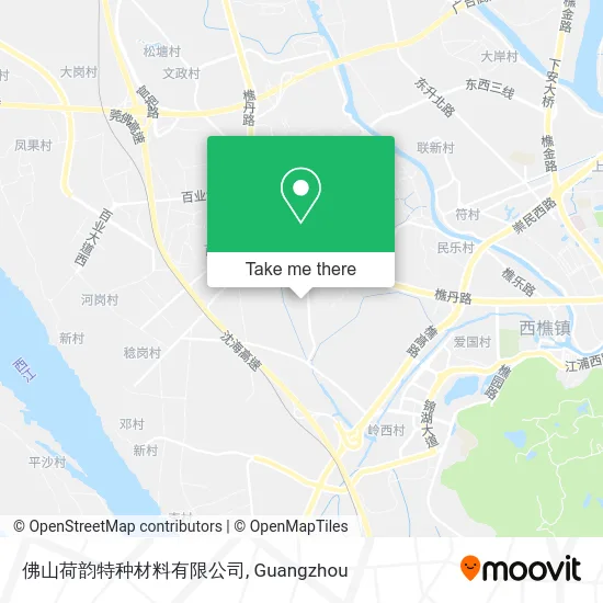 佛山荷韵特种材料有限公司 map