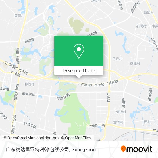 广东精达里亚特种漆包线公司 map