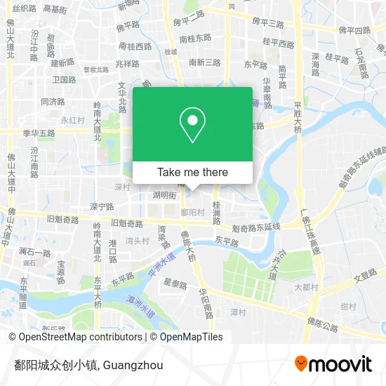 鄱阳城众创小镇 map