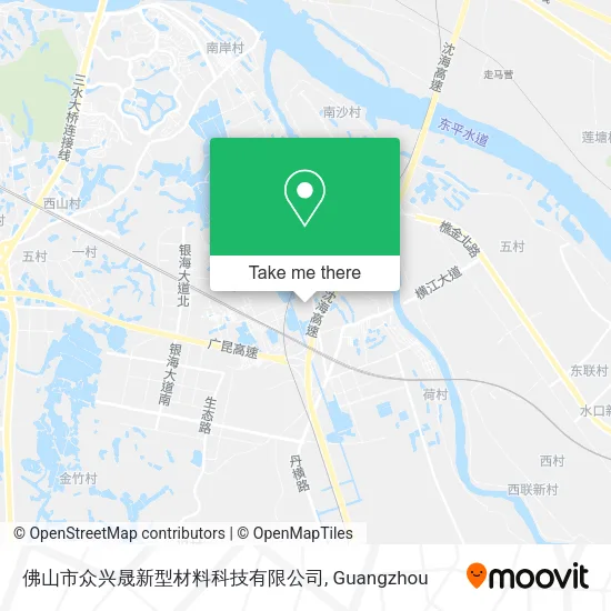 佛山市众兴晟新型材料科技有限公司 map