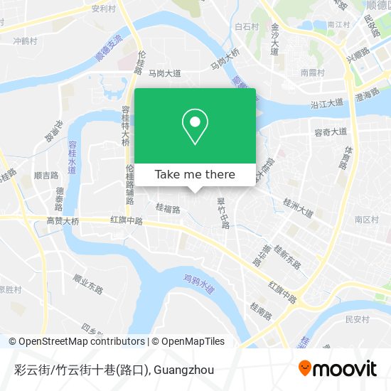 彩云街/竹云街十巷(路口) map