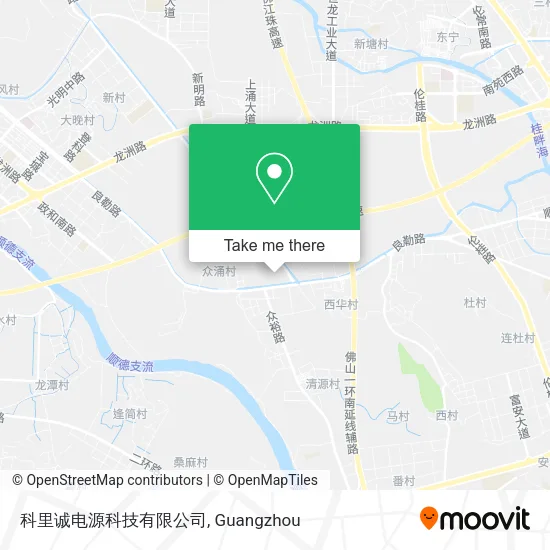 科里诚电源科技有限公司 map