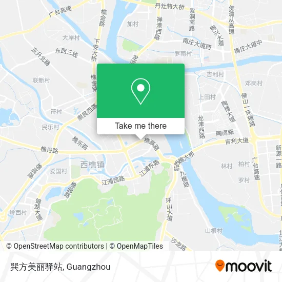 巽方美丽驿站 map