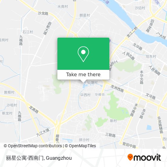 丽星公寓-西南门 map