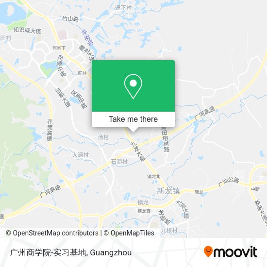 广州商学院-实习基地 map