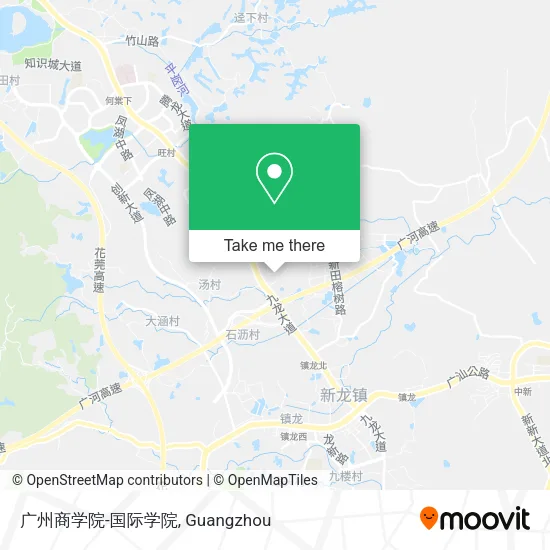 广州商学院-国际学院 map