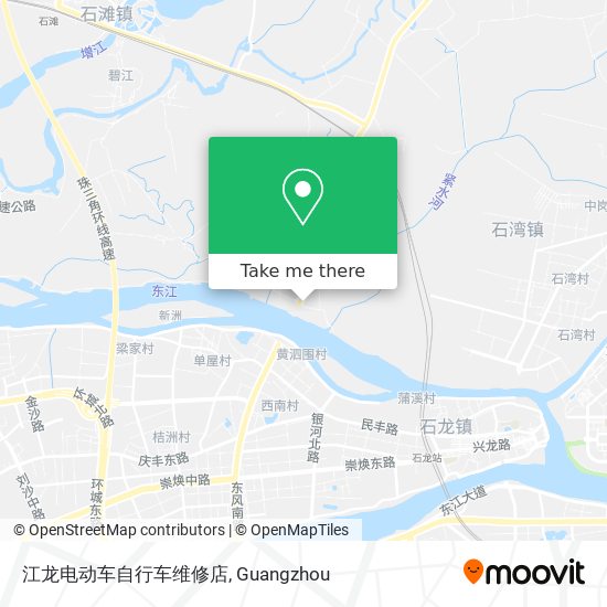 江龙电动车自行车维修店 map