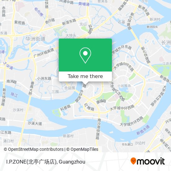 I.P.ZONE(北亭广场店) map