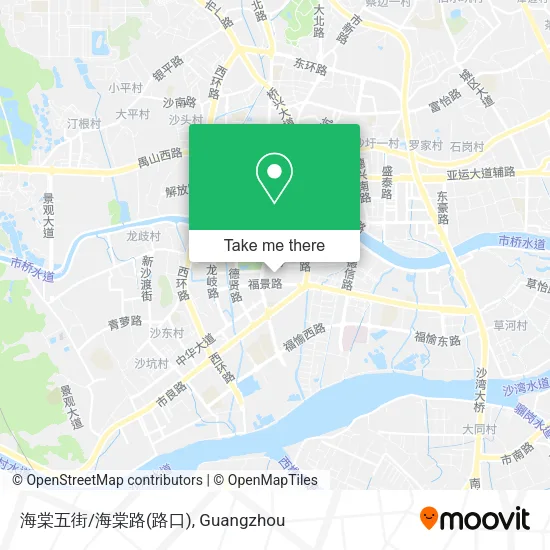 海棠五街/海棠路(路口) map