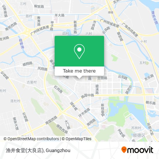 渔井食堂(大良店) map