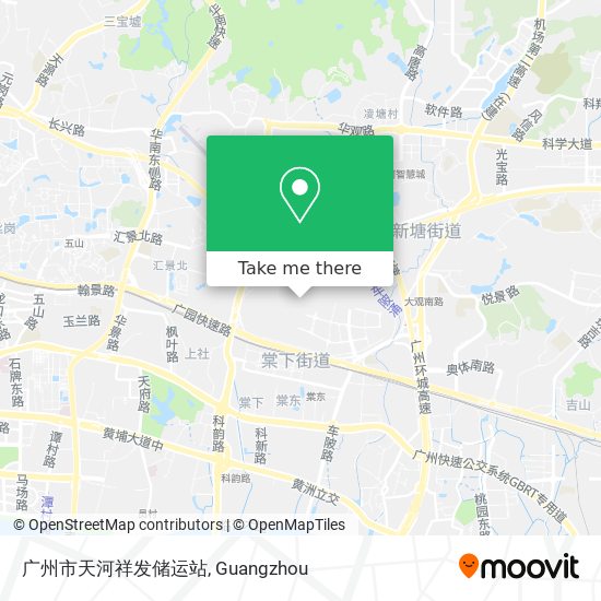 广州市天河祥发储运站 map