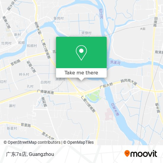 广东7s店 map