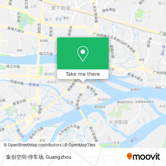 集创空间-停车场 map