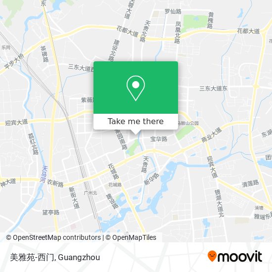 美雅苑-西门 map