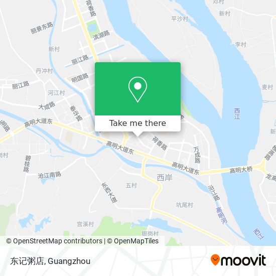 东记粥店 map