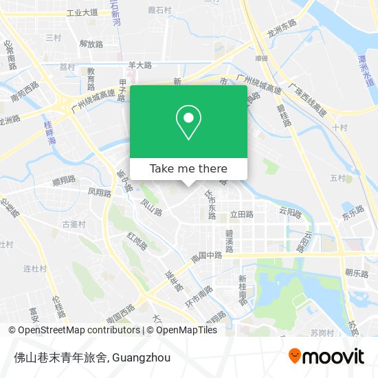 佛山巷末青年旅舍 map